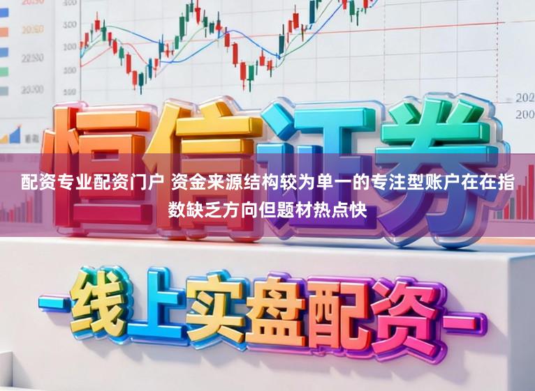 配资专业配资门户 资金来源结构较为单一的专注型账户在在指数缺乏方向但题材热点快