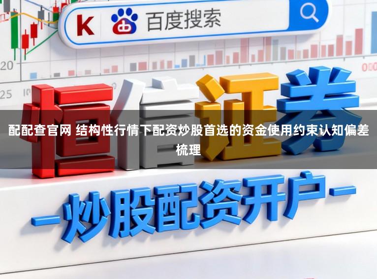 配配查官网 结构性行情下配资炒股首选的资金使用约束认知偏差梳理